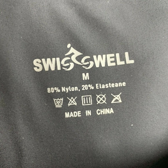 Swiss Swell Cycling Leggings Colorful Side Panel - Picture 8 of 9